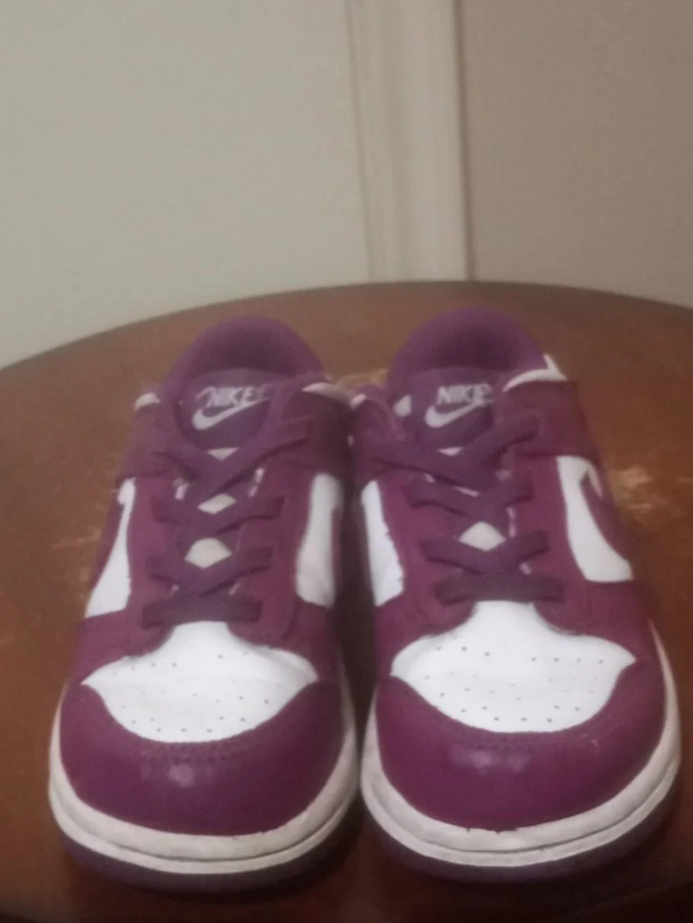 Nike Dunk Low Viotech Purple Sneakers Kids Toddler Size 9C (FB9107-110) - Picture 5 of 12